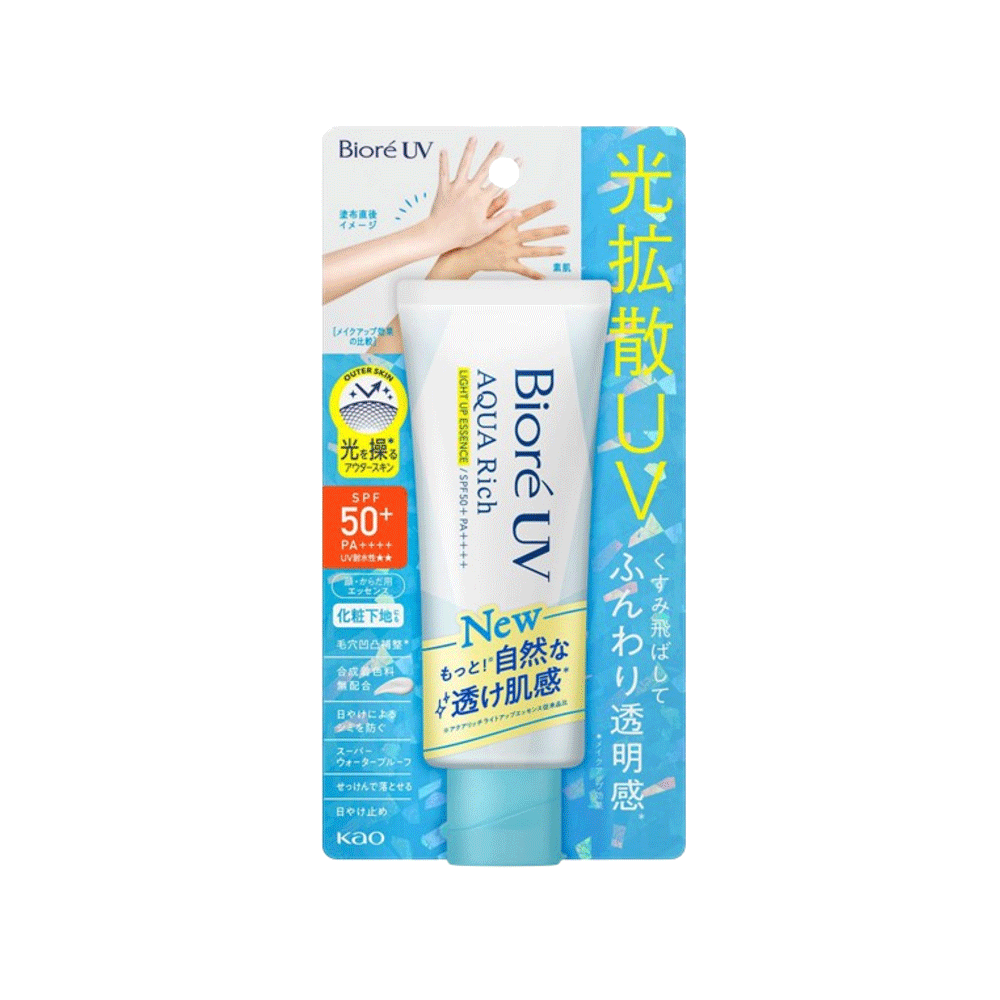 비오레 UV 아쿠아리치 라이트업 에센스 70g