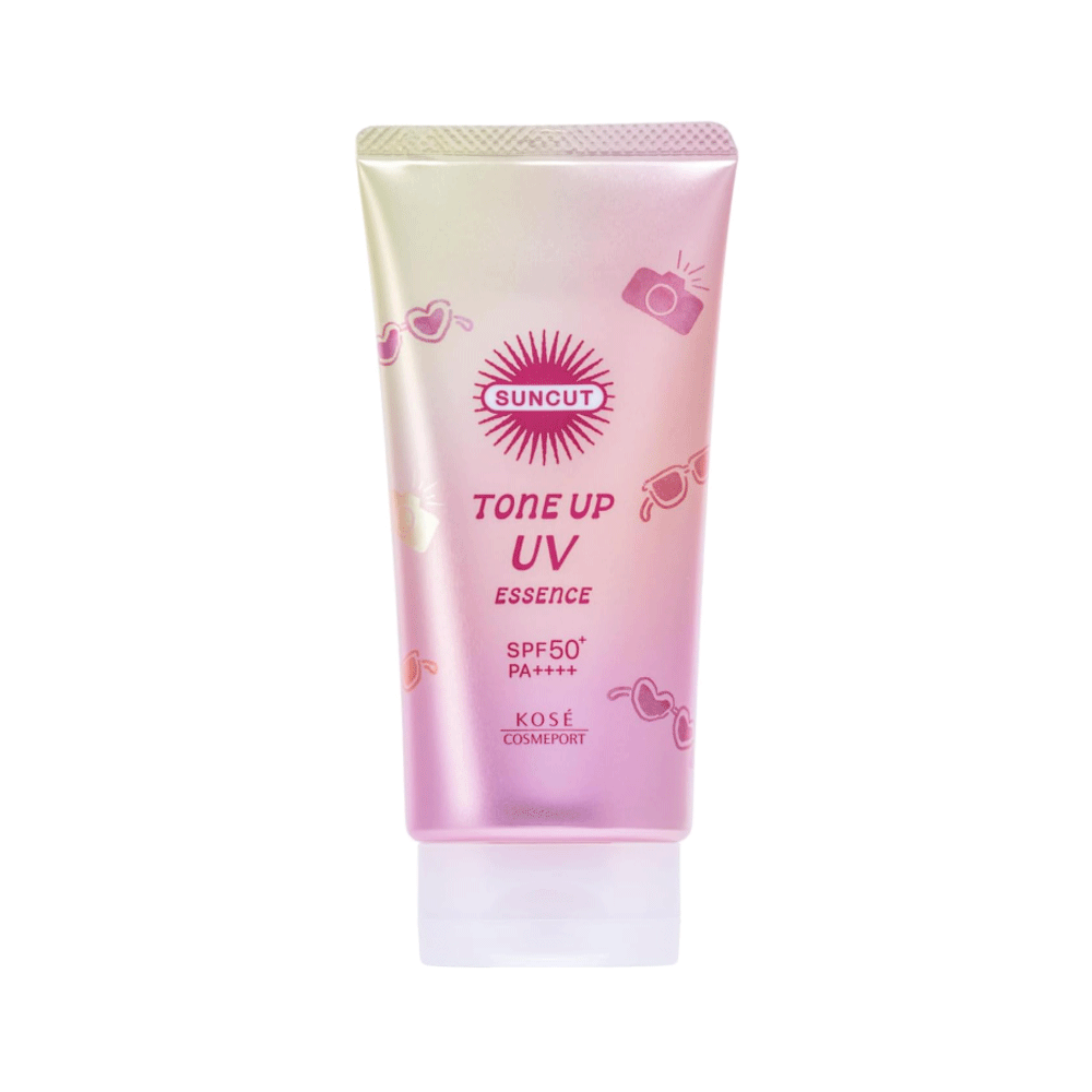 KOSE 선컷 톤업 UV 에센스 로즈핑크 80g