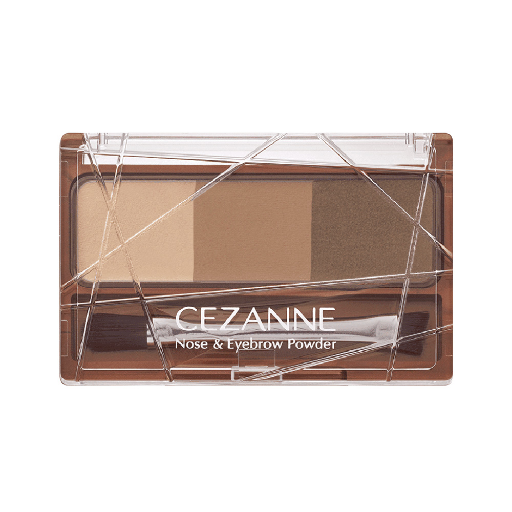 CEZANNE 세잔느 코&아이브로우 파우더02 (네츄럴브라운)