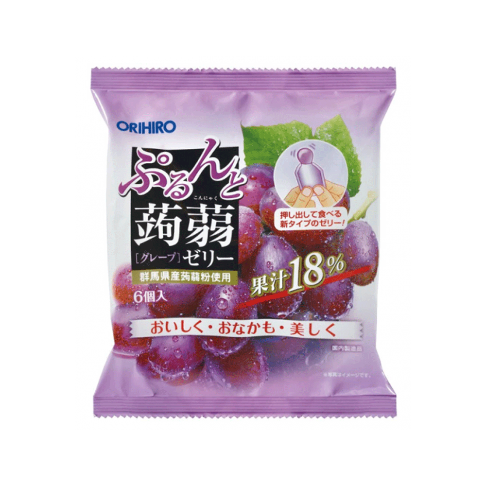 포도맛 곤약젤리