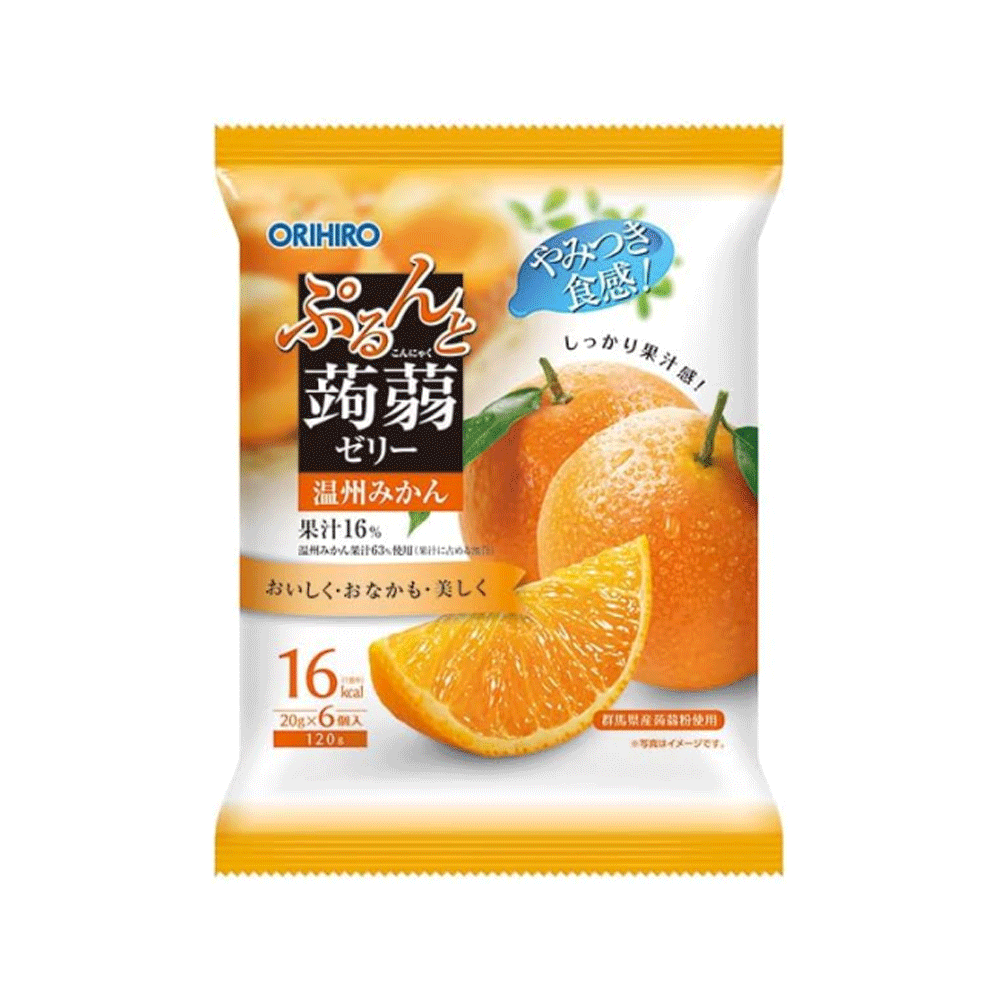 오렌지맛 곤약젤리