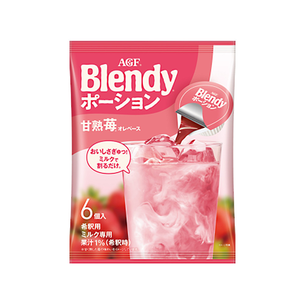 아지노모토 포션커피 딸기