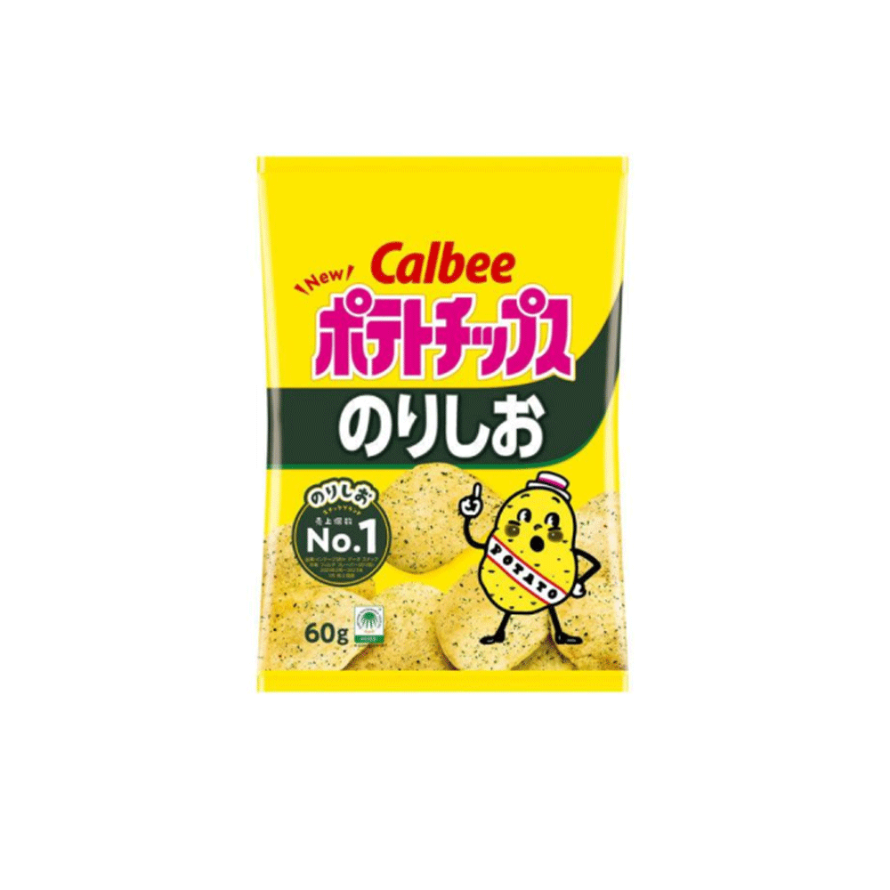 칼비 감자칩 노리시오 김 소금맛 55g
