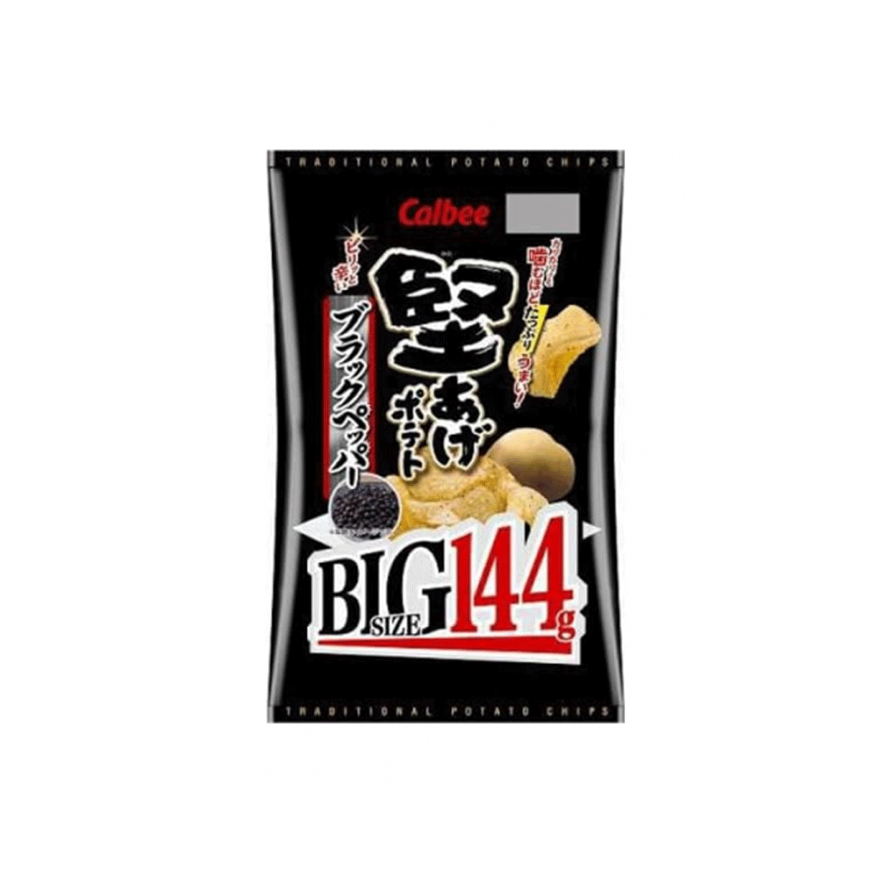 칼비 딱딱하게 튀긴 감자칩 블랙페퍼맛 BIG