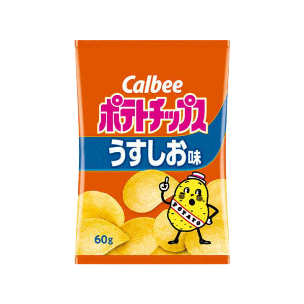 칼비 감자칩 우스시오 소금맛 60g