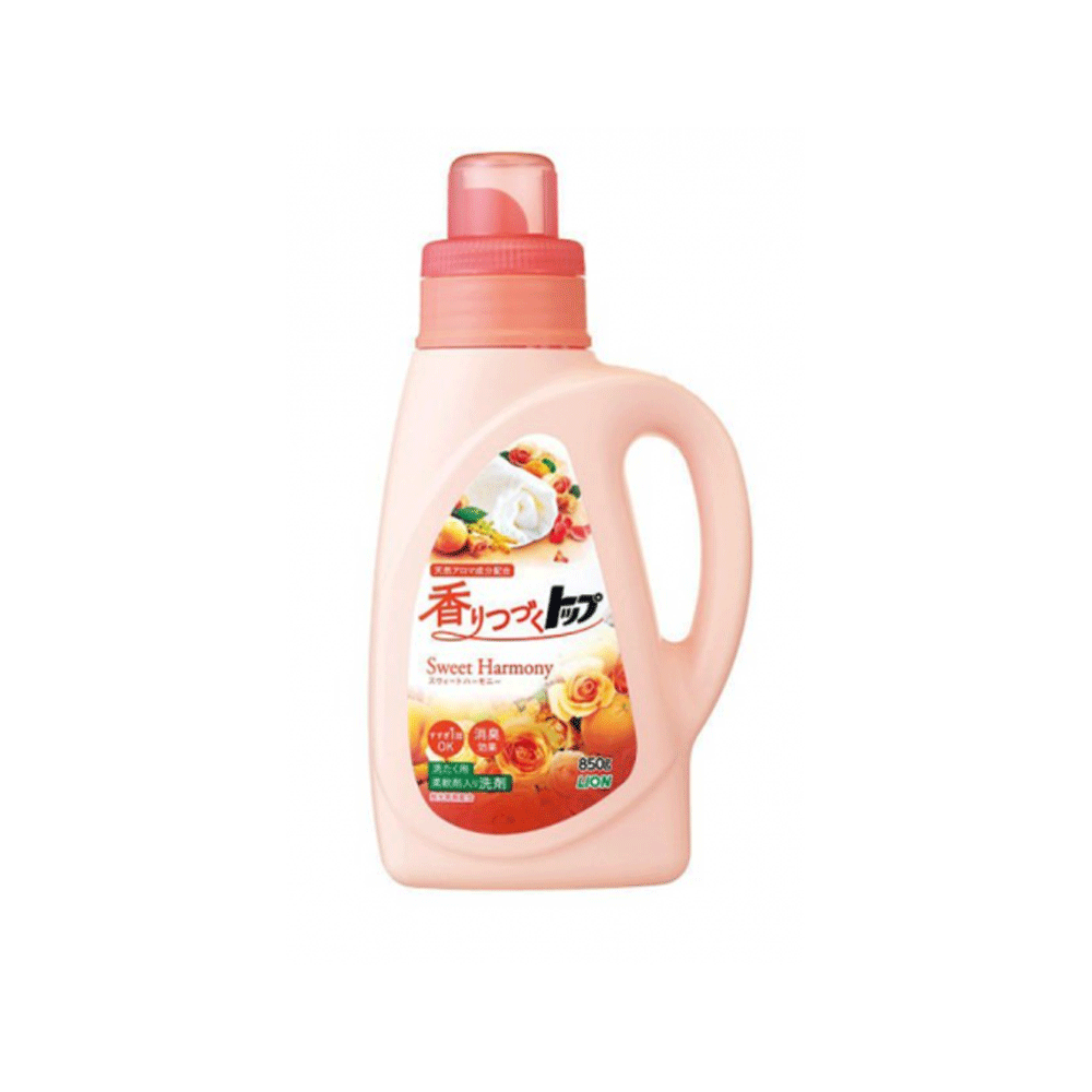 향기가 계속되는 스위트 하모니 섬유유연제 본체 850g