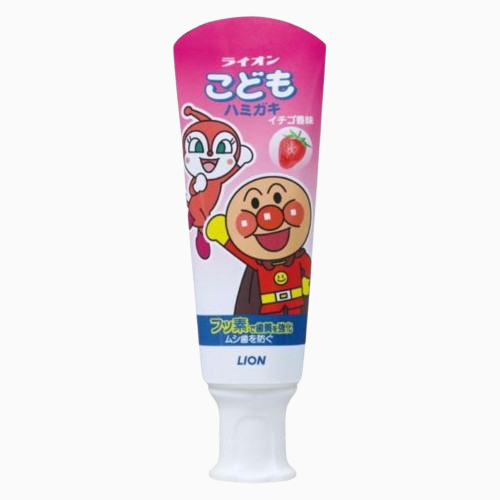 1+1)일본 어린이 호빵맨 딸기맛 치약 40g
