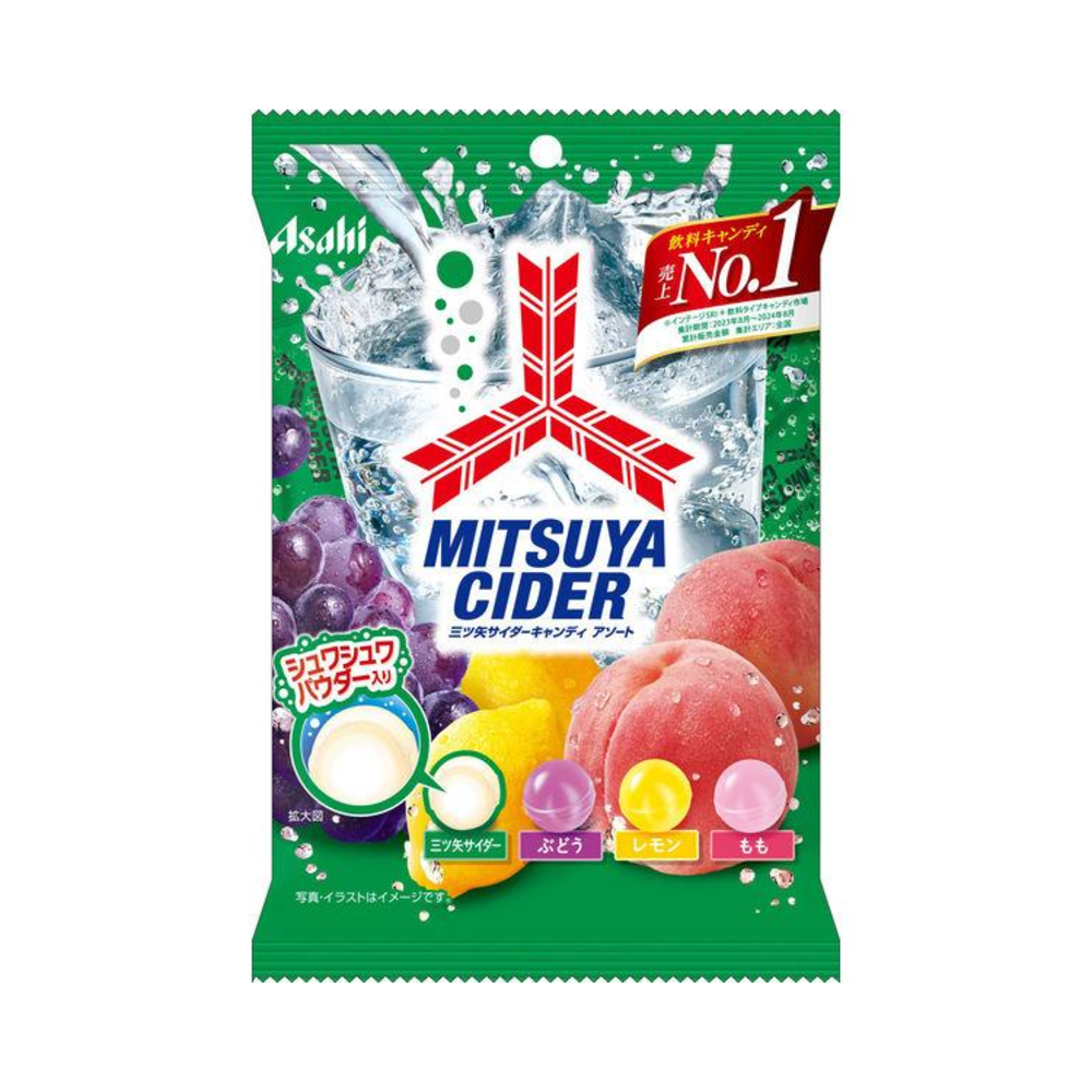 1+1)아사히 미츠야 사이다 캔디 112g
